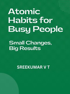 cover image of Atomic Habits for Busy People